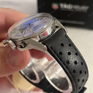 Heuer Carrera Dato 45 Chronograph 3147S Cal. Landeron 189 Vintage Bild 9