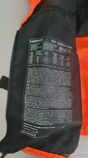 Marinepool Rettungsweste Freedom ISO 30 kg - 40 kg, Bild 2