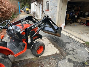 kubota kleintraktor B 1220 Frontlader 155 Betriebsstunden. Bild 10