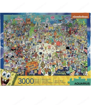 Spongebob Puzzle 5000 Teile inkl Puzzlematte