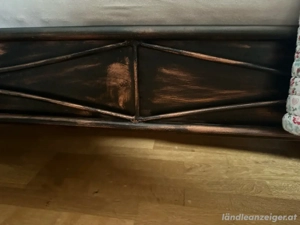 Bettgestell OHNE Lattenrost und Matratzen Bild 3