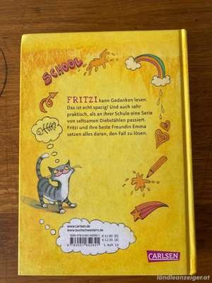 Buch: fabelhafte Fritzi- Verschwindesachen und Gedankenflut Bild 2