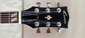 Luxor Halbakustik-Gitarre 60er Jahre + Originalkoffer - Top Zustand Bild 3