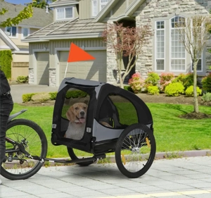 Hundeanhänger für's Fahrrad