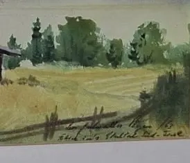 Aquarell v Leo Gschnaller Bild 2