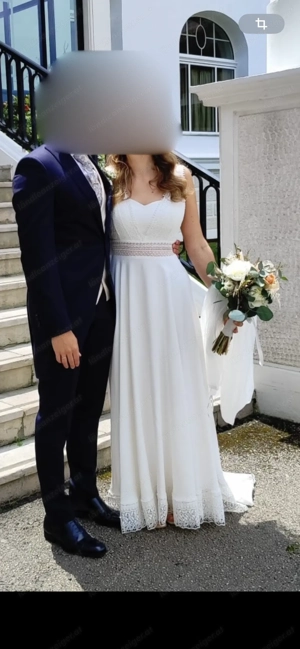 Brautkleid Hochzeitskleid Boho Bild 4