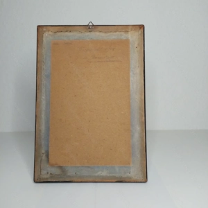 Antikes Heiligenbild von 1918 - " Heilige Mutter Maria mit dem Jesus Kind Bild 6