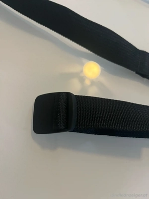 Gürtel schwarz 100 cm Bild 4