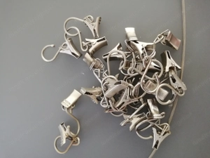Vorhangseil Edelstahl mit Wandhalterung  Bild 3