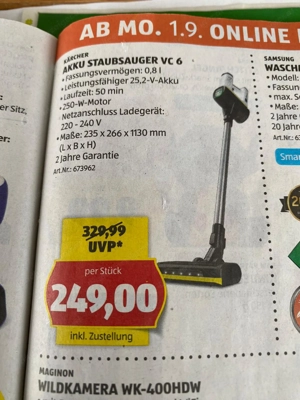 Akku-Staubsauger Bild 6