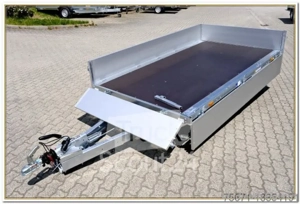 Neu Eduard Einachshänger Hochlader Tieflader Anhänger Autoanhänger