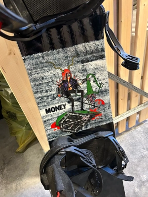 Snowboard Gnu (Double Rocker Hybrid Camber). Bild 2