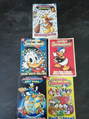 Donald Duck Bücher 5 Stück 