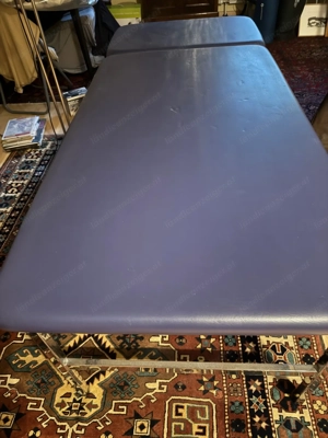 Massage Liege blau gebraucht guter Zustand