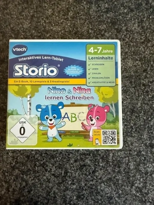 Storio 3 S mit Akku-Packs Netzteil und 10 Spielen Bild 4