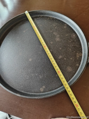 Gusseiserne Pfanne Pizza 35cm