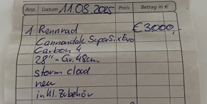 Neues Cannondale Carbon Rennrad Supersix Evo Bild 3