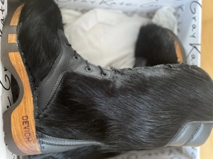 Devich Stiefel NEU Fell schwarz Gr..39
