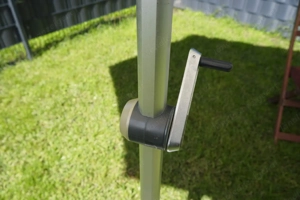 Sonnenschirm Doppler, Durchmesser 260 cm, mit Sonnenschirmständer Bild 4