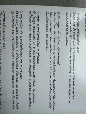 Cupcake & Fondant Stempelset - NEU & originalverpackt