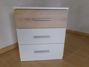 2 Nachtkästchen in weiß holz