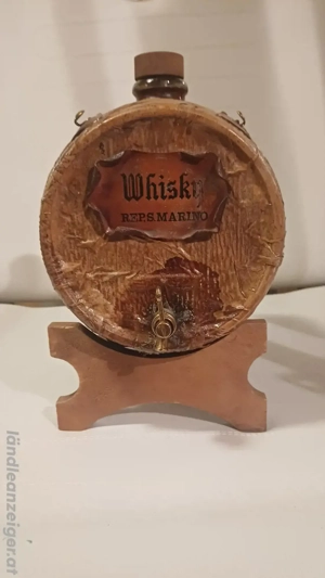 Kleines seltenes altes Whiskyfass Bild 2