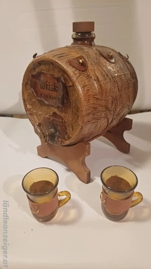 Kleines seltenes altes Whiskyfass Bild 5
