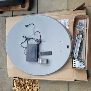 Satellitenschüssel Komplettset 80 cm Bild 2