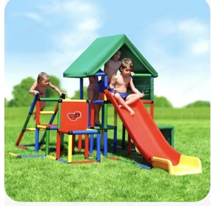 QUADRO Baukasten Klettergerüst Garten Spielzeug