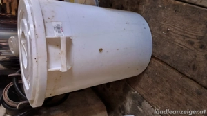 Dampfwachsschmelzer Tonne und Deckel  Bild 2