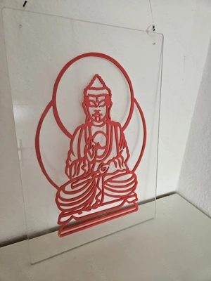 Buddha auf Acryl Bild 2
