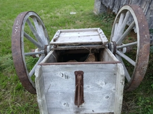 Altertum Jauche Karren  Bild 2