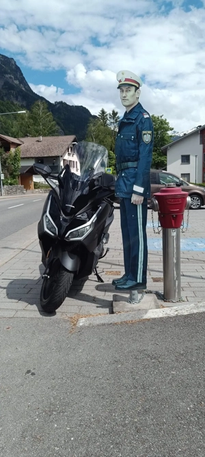 Honda Forza 125er mattgrau  Bild 3