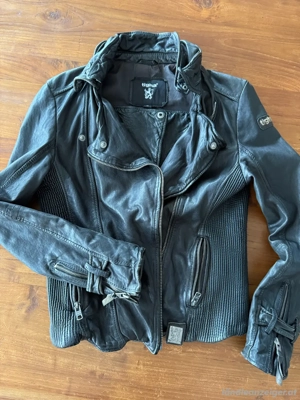 lässige lederjacke Bild 2