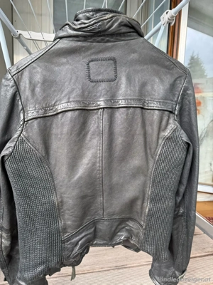 lässige lederjacke Bild 3