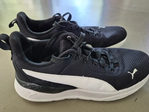 Hallenturnschuhe, Turnschuhe, Puma, Mädchen, Buben, Schule Bild 3