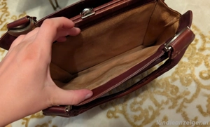 Vintage Handtasche Leder