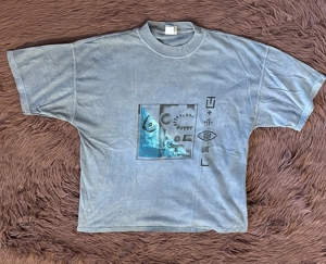 Vintage T-Shirt handbemalt oversized - UNIKAT