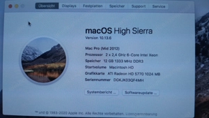 MacPro5.1 High Sierra - 12GB RAM - 2x 1TB HDD Bild 6