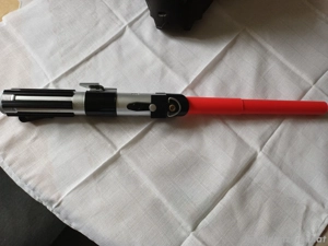 star wars Vollvisier-Maske und Lichtschwert Bild 3