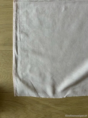 rosa Tischtuch aus Seidendamast Bild 2