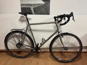 Rennrad, Randonneur, NORWID - Modell "Vättern" komplett Columbus XCr-Edelstahl Bild 2