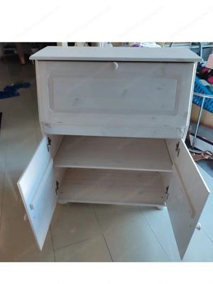 zu verkaufen - Weißer Sekretär  Bild 3