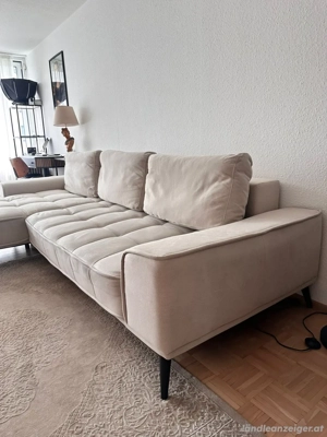 Ecksofa creme  Bild 3