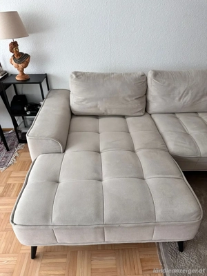 Ecksofa creme  Bild 4