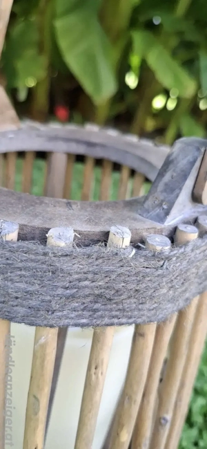 XXL Bambus Laterne Bild 4