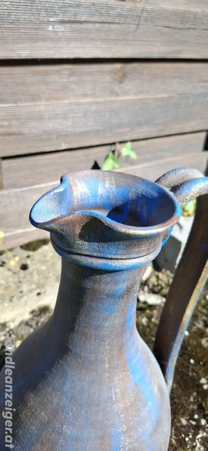 KERAMIK Vase Krug gross Bild 2