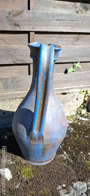 KERAMIK Vase Krug gross Bild 5