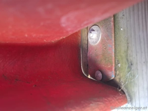 Rutsche rot für Hornergestell Bild 3