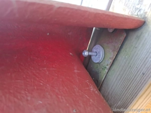 Rutsche rot für Hornergestell Bild 5